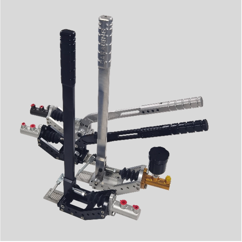Hand brake vertical and horizontal handle aluminum frame